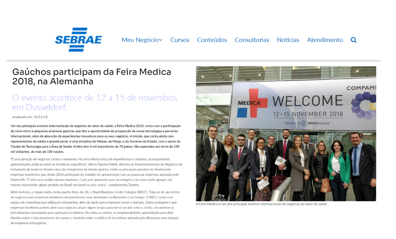 Sebrae/RS - 2018